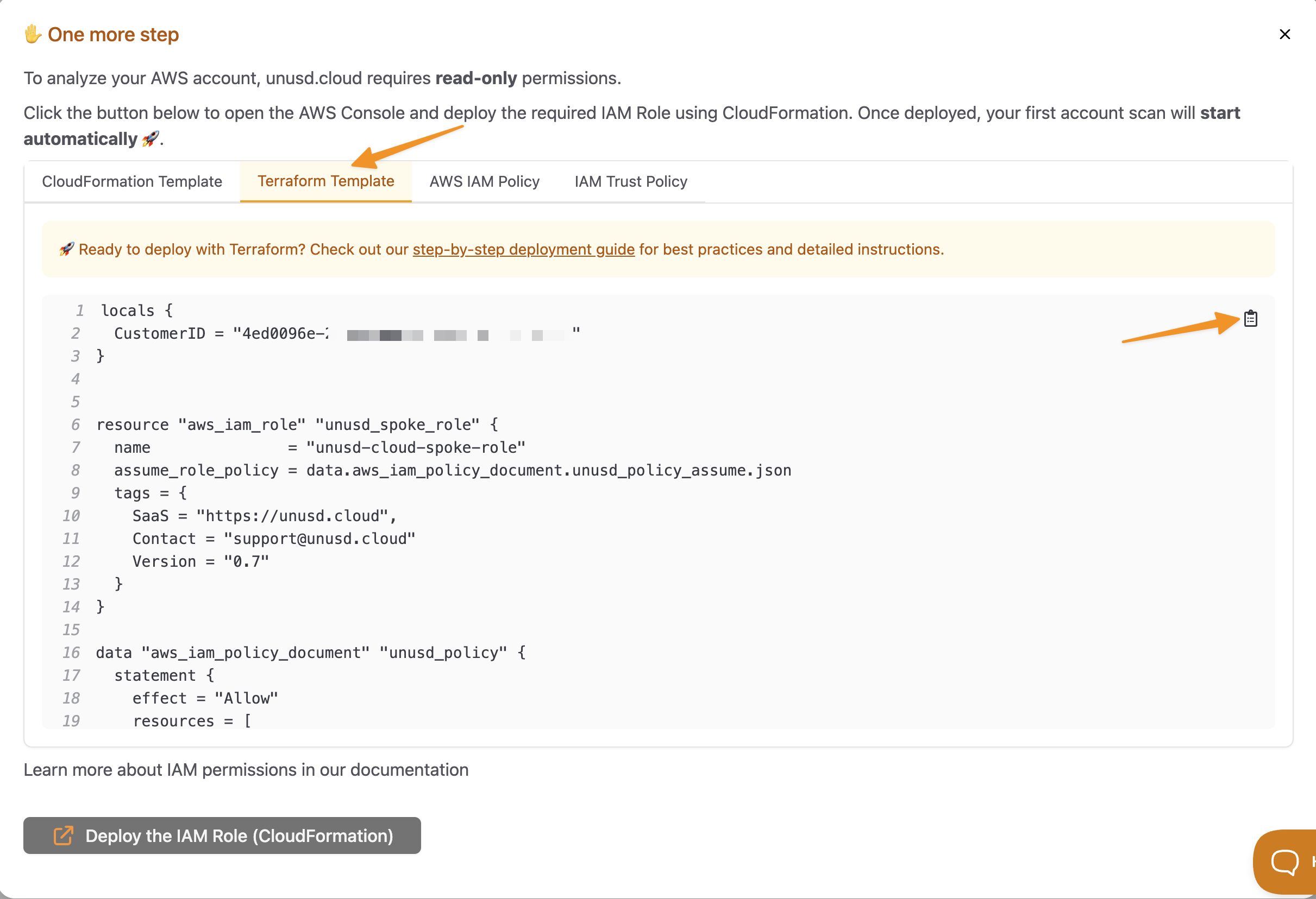 Terraform Snippet
